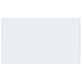 60x36-inch 6mm Rectangular Clear Tempered Glass Top